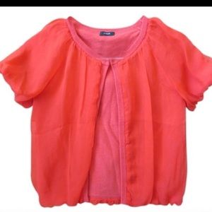 j crew Clara chiffon top - PERFECT for holidays!